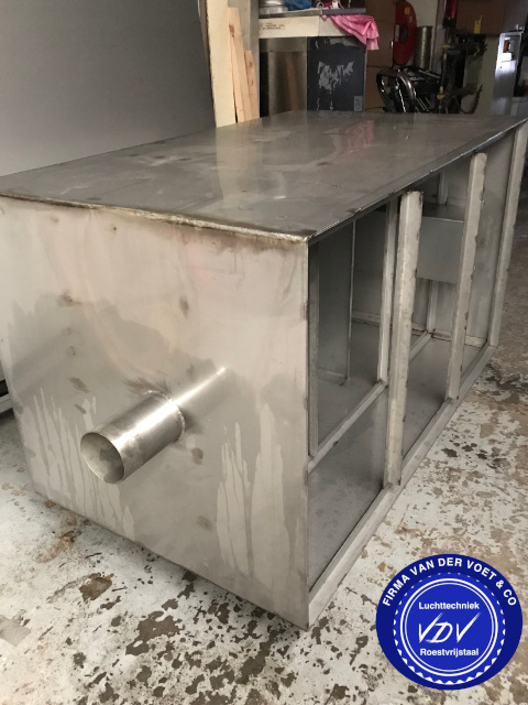 wasbakken, werkbladen, afzuigkappen 